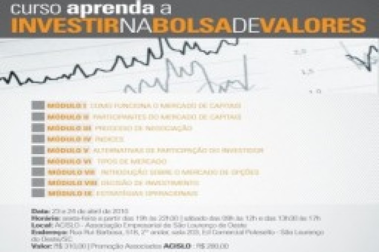 Capa notícia Aprenda a Investir na Bolsa de Valores