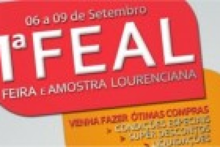 Capa notícia 1ª FEAL - Feira e Amostra Lourenciana acontece nesta semana